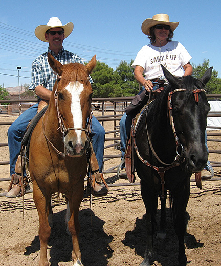 1st Place Three's Division Chris Jayne & Brenda Hild